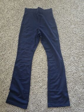 Woman Within Navy Stretch Leggings with Branded Pink Tag Size 12 Tall